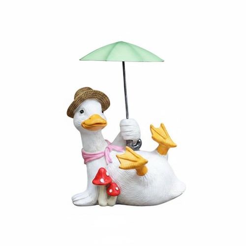 Stück ente mit regenschirm - 18,