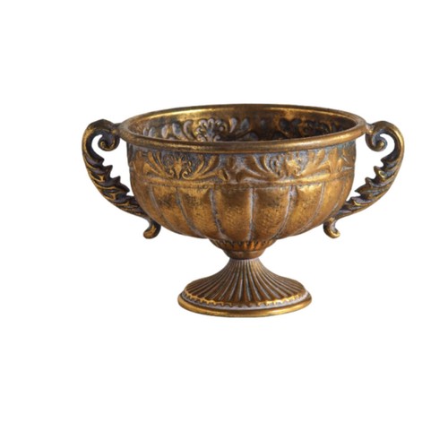 Goldene metallvase metallisch - goldene,