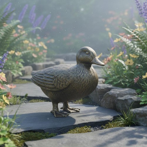 Stück gusseisen ente - stück, gusseisen-ente