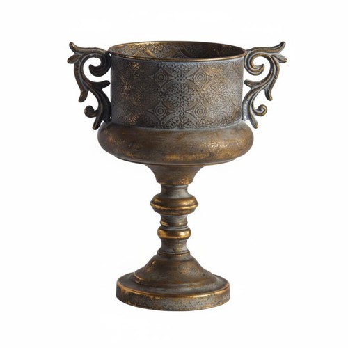 Pokal blumentopf gealterte - pokal-blumentopf,