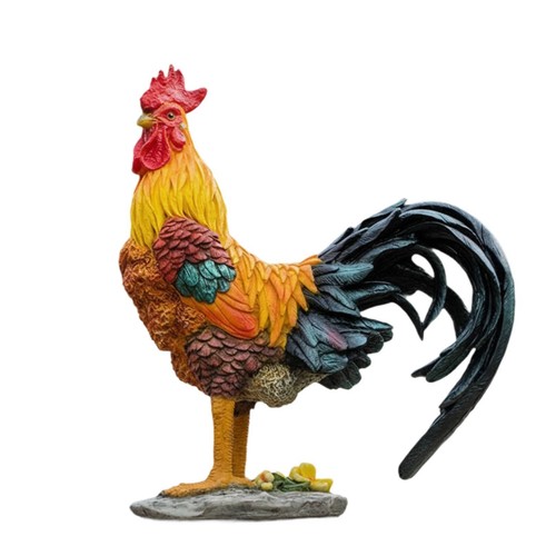 Freistehende huhn gartenfigur - freistehende, huhn-gartenfigur
